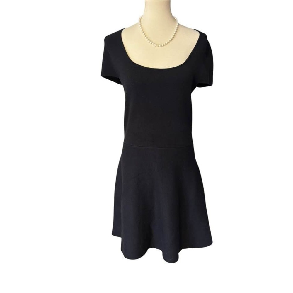 Nicole Miller 2 piece sweater and dress Black‎ White. Jewels. Bows. Stretch. LGE - Picture 5 of 16